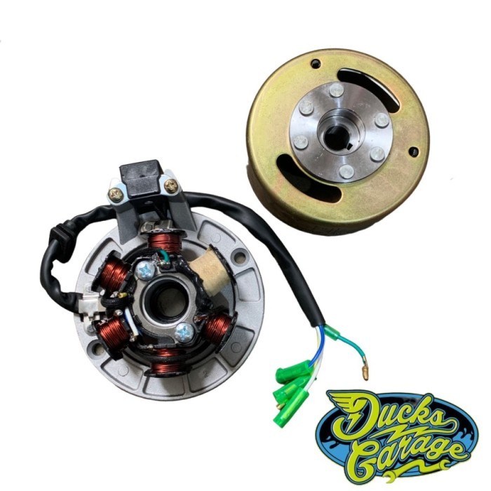 Spull Spool Spul Pengapian Assy Set Magnet Honda Win Win100 12V