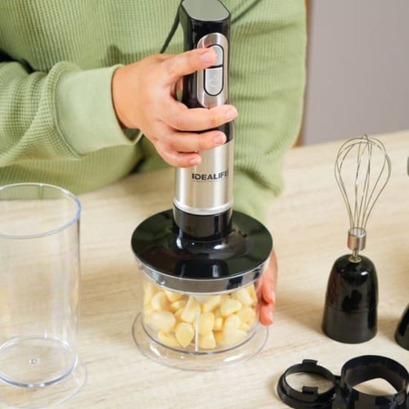 IDEALIFE HAND BLENDER TANGAN IL 215S + WADAH