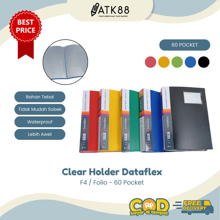 

Map Plastik Dokumen Display Book 60 Pocket Dataflex Clear Holder