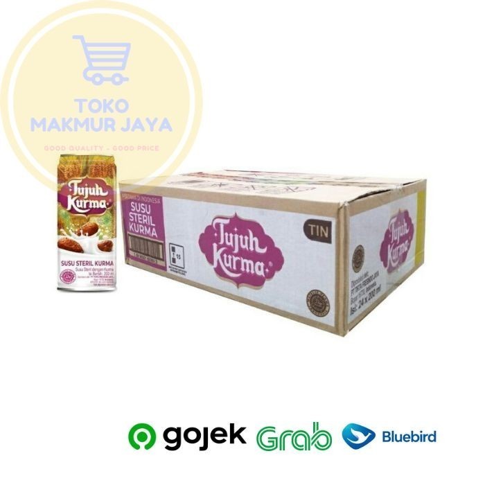 

TERLARIS TERLARIS TERLARIS [DUS] TUJUH KURMA SUSU KALENG 200ML 12PCS MURAH!!! MURAH MURAH MURAH