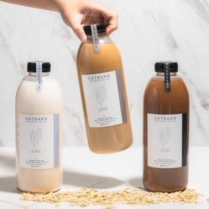 

TERLARIS TERLARIS TERLARIS OATBARN OAT MILK 1 LITER SUSU OAT BARN VEGAN DAIRY FREE SUGAR FREE