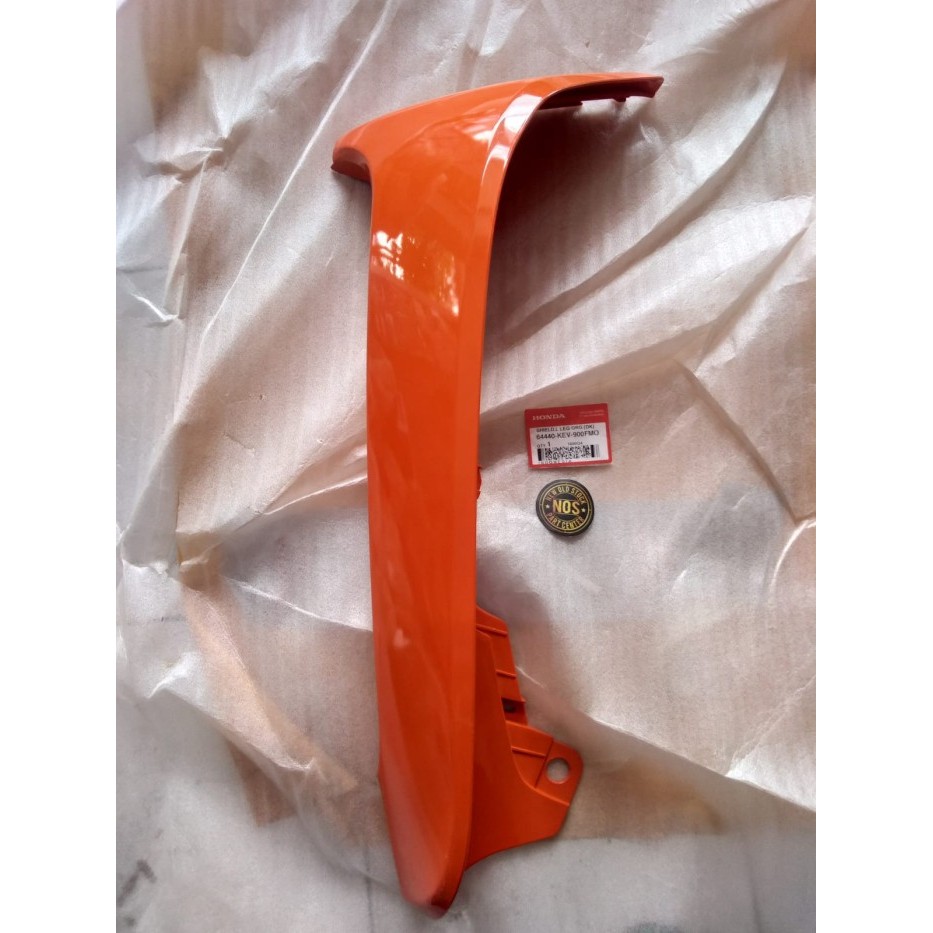 Cover Sayap Luar Kiri Honda Supra Fit X 100 Old Lama Orange Original Barang Langka