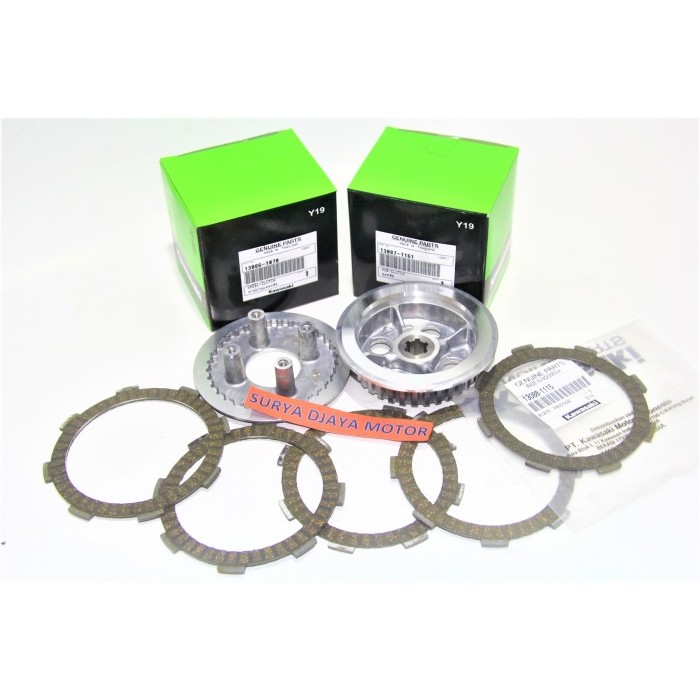 Kaki 4 Dan Lawan Kaki 4 Plus Plat Kampas Kopling Klx 150 Klx150 Ori Barang Langka