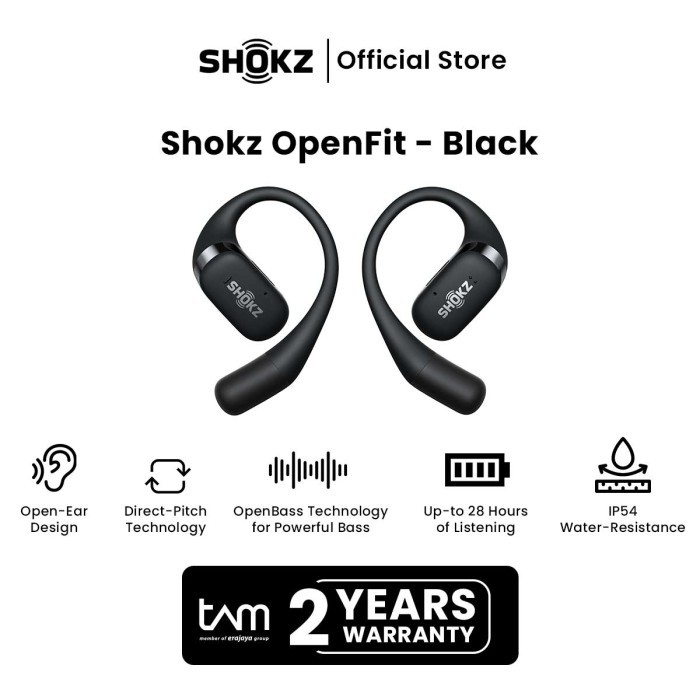 Shokz Openfit - Black