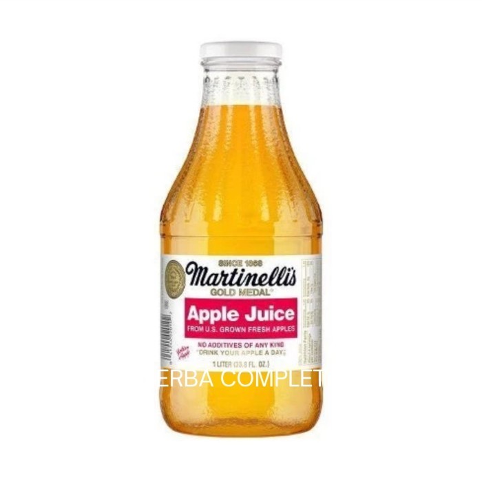 

\"\"\"\] MARTINELLIS APPLE JUICE 1000L JUS APPLE MARTINELLIS 1000 L MARTINELIS JUS APEL