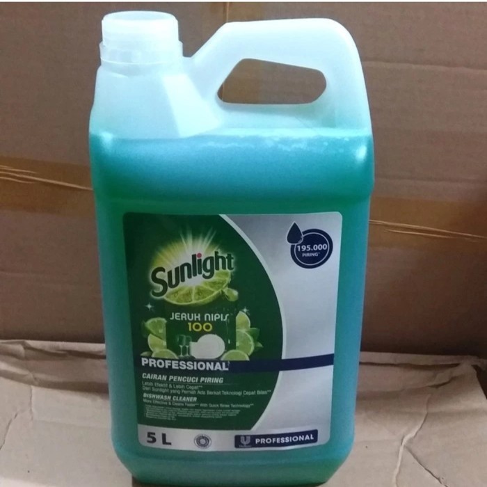 Open DS] Sunlight 5 Liter Sabun Cuci Piring Sunlight 5L 5Liter