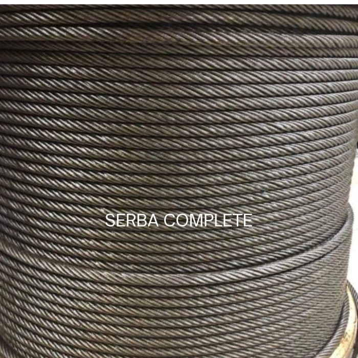 ] 20mm KABEL SELING SLING TALI KAWAT LAPIS BAJA STEEL WIRE ROPE 20 mm