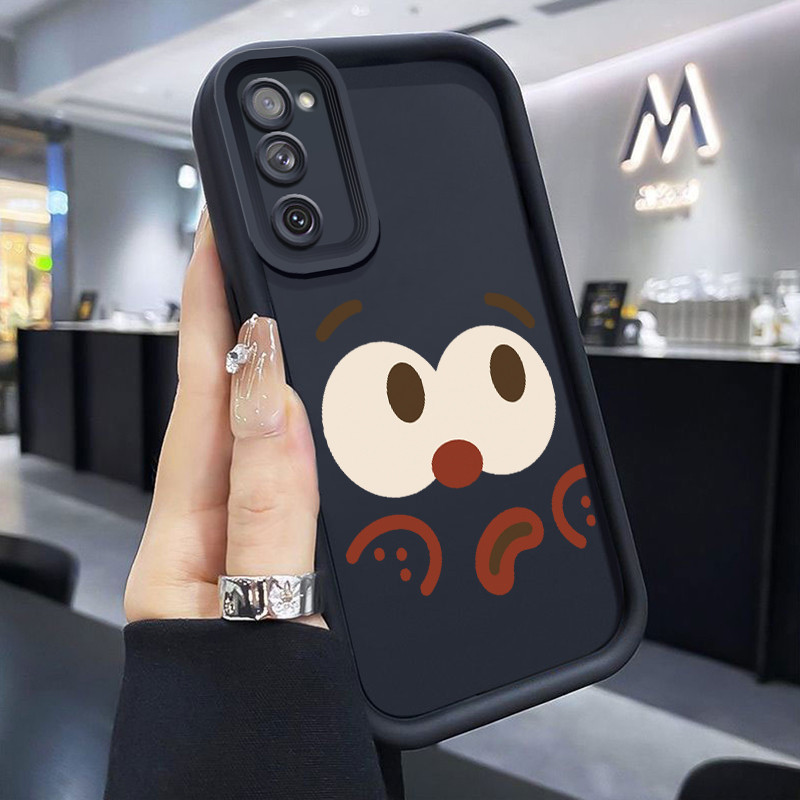 Casing Hp Samsung S20 FE Samsung S21 FE S24 FE Case Casing Softcase emoji Mata Ikan mati HP Kesing p