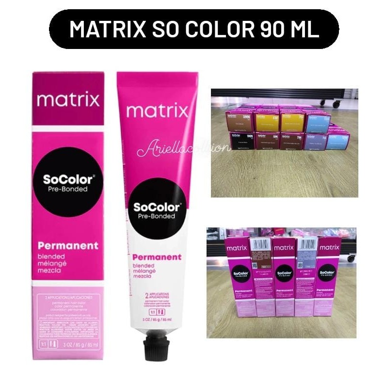 MATRIX Pewarna Rambut SOCOLOR | Cat Matrix /WARNA BASIC MATRIX