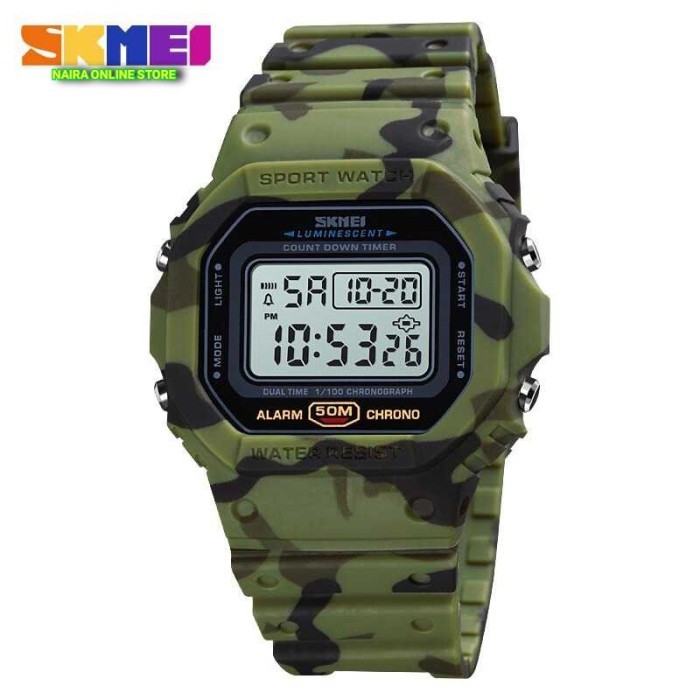 BISA GOSEND Jam Tangan Anak Laki perempuan Cewek Cowok Army Anti Air Original