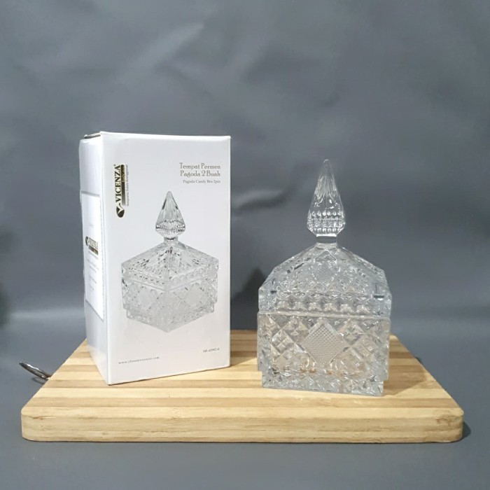 #@#@#@#@] Pajangan Crystal Decor Candy Jar Pagoda