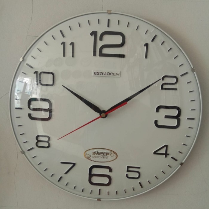 Jam Dinding Esti Loren Kaca Cembung