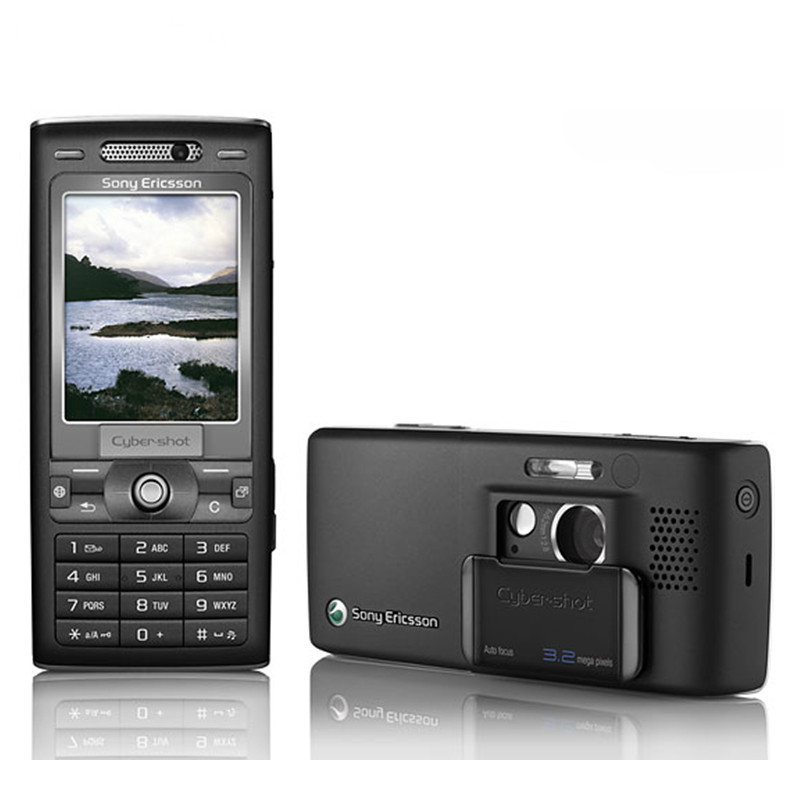 ❄❄ COD Sony Ericsson K800 K800i 3G GSM Kamera 3,15MP Bluetooth Radio FM JAVA Set Lengkap Ponsel + Ka