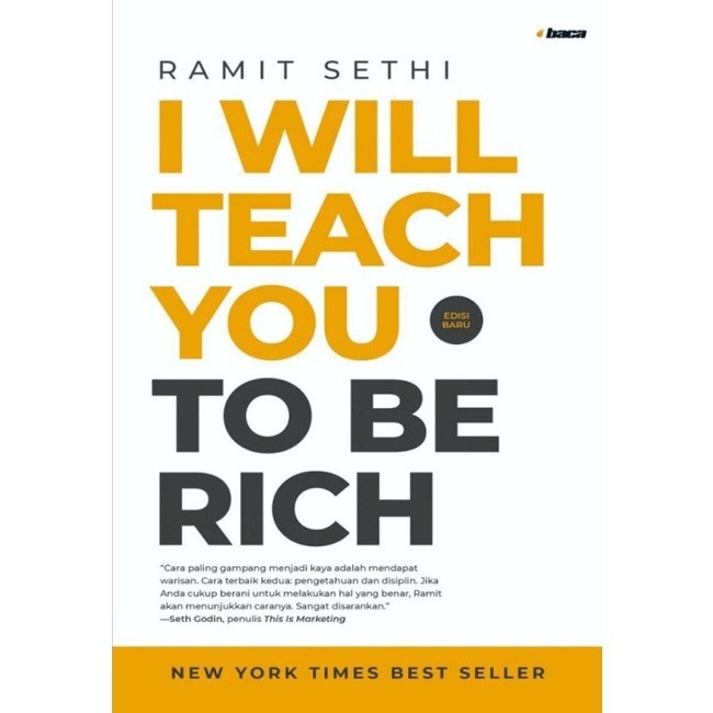 I WILL TEACH YOU TO BE RICH
