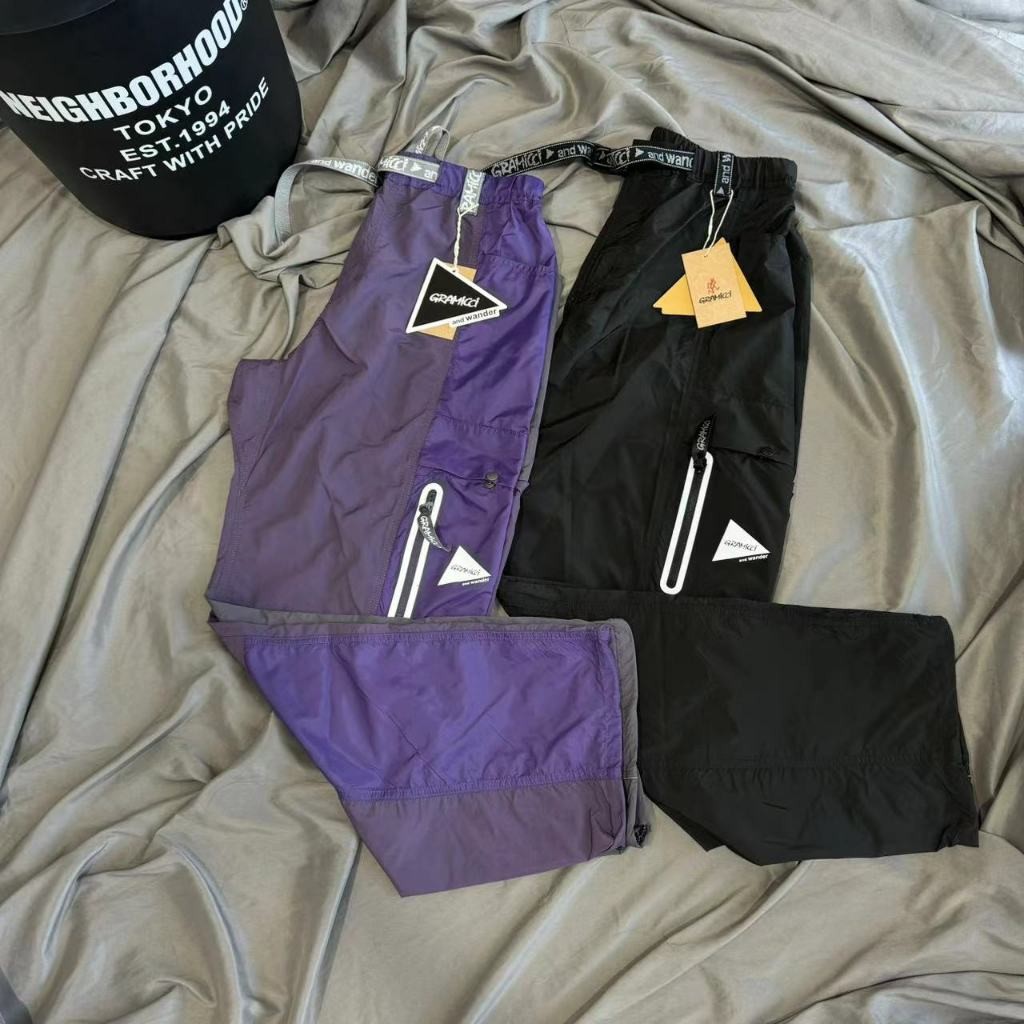 Gramicci Little Savage X And ​​Wander Joint Cepat Kering Celana Pendek Reflektif Nilon Overall Tahan