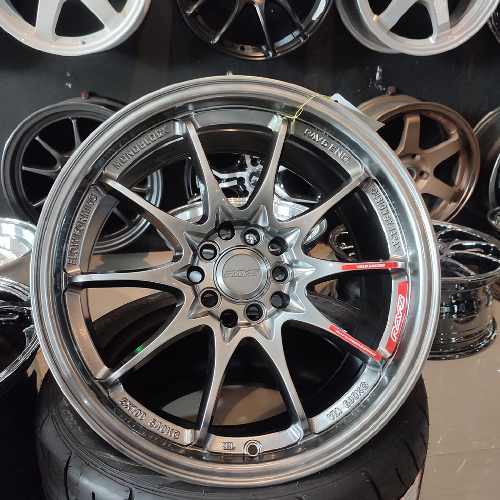 RAYS CE28 LFN001 17X8(100/114.3)10 40 HYPER BLACK