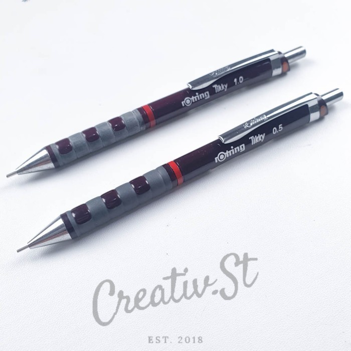 

Sale Rotring Pensil Mekanik Tikky 0,35 / 0,5 / 1,0 Mm