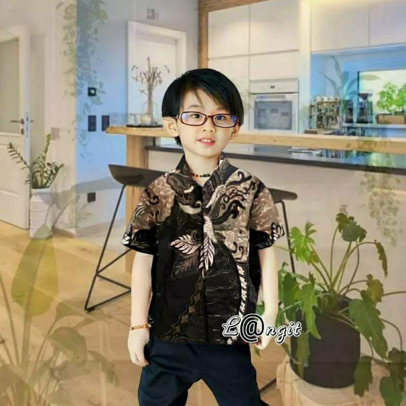 Kemeja Anak Cowok Hem Pria Dewasa Terbaru 2024 Kmjaa Remaja Dwsa Kondangan Baju Batik Ank Laki Distr