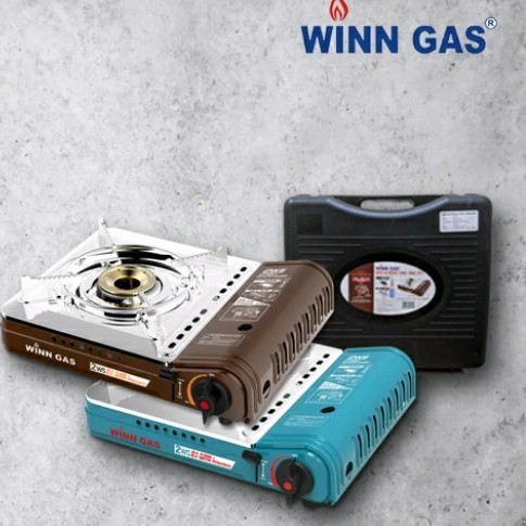 Kompor Portable 2 In 1 Winn Gas W2Ws