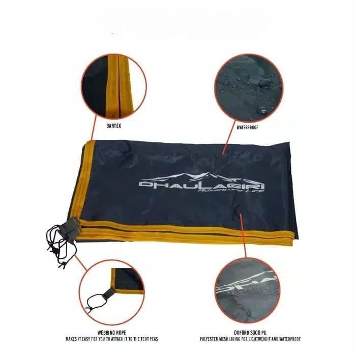Soniaa_ Footprint Alas Tenda Dhaulagiri Tiker Tenda Footprint Flysheet