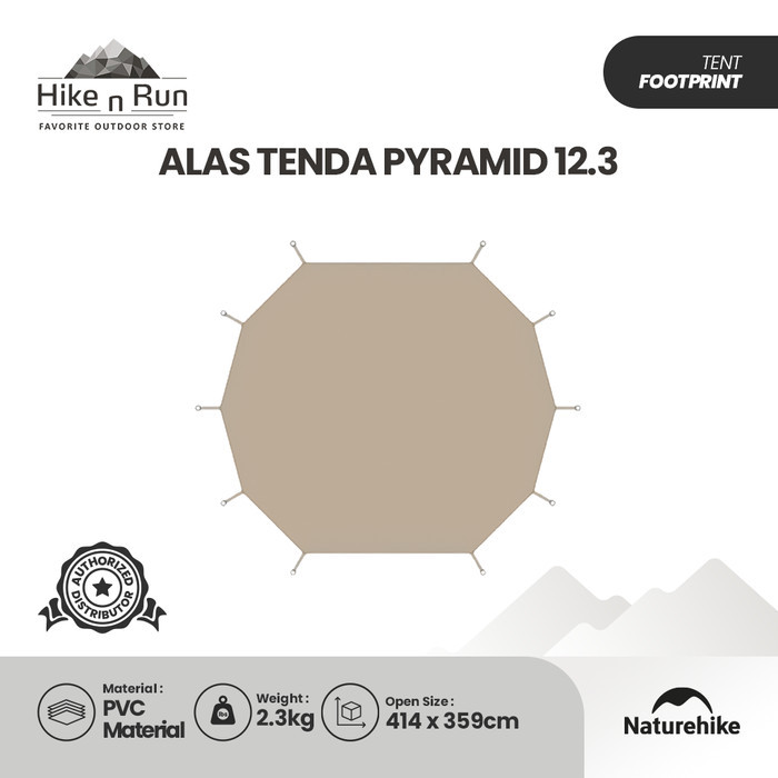 Soniaa_ Alas Tenda Pyramid Naturehike Nh20Pj046 Brighten Tent 12.3 Footprint
