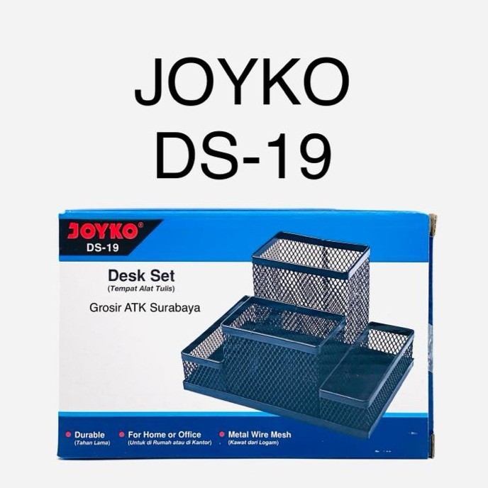 

Sale Desk Set Tempat Alat Tulis Bolpen Pensil Stationery Stand Joyko Ds-19