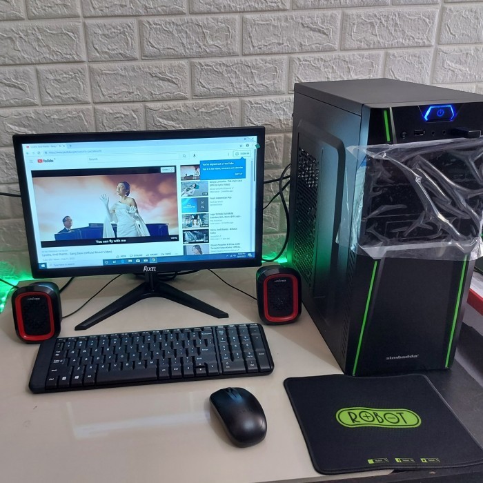Komputer PC rakitan intel core i5 ram 8gb full set