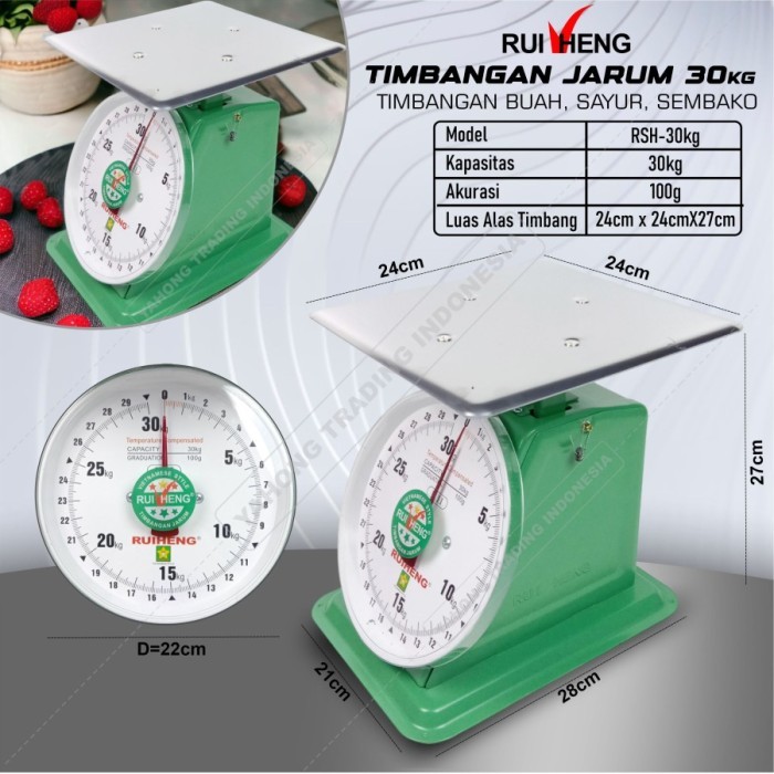 Timbangan Duduk Jarum & Timbangan Manual Vietnam 30Kg