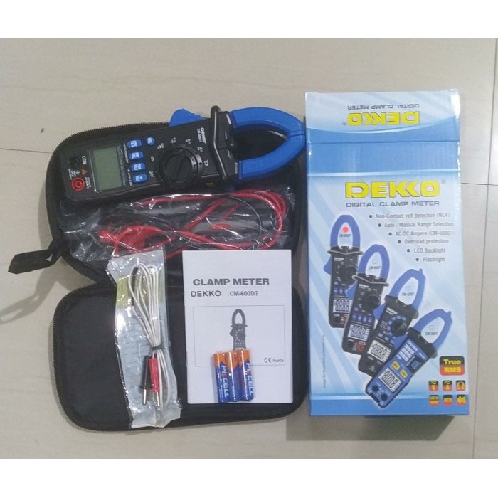 Dekko Cm-600Dt Digital Clamp Meter