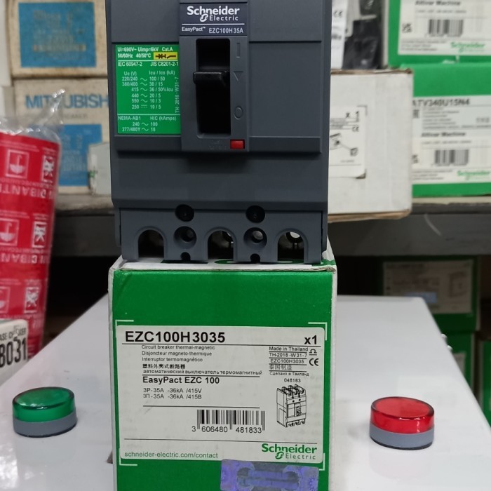 Mccb Ezc100H 3P 35A Schneider