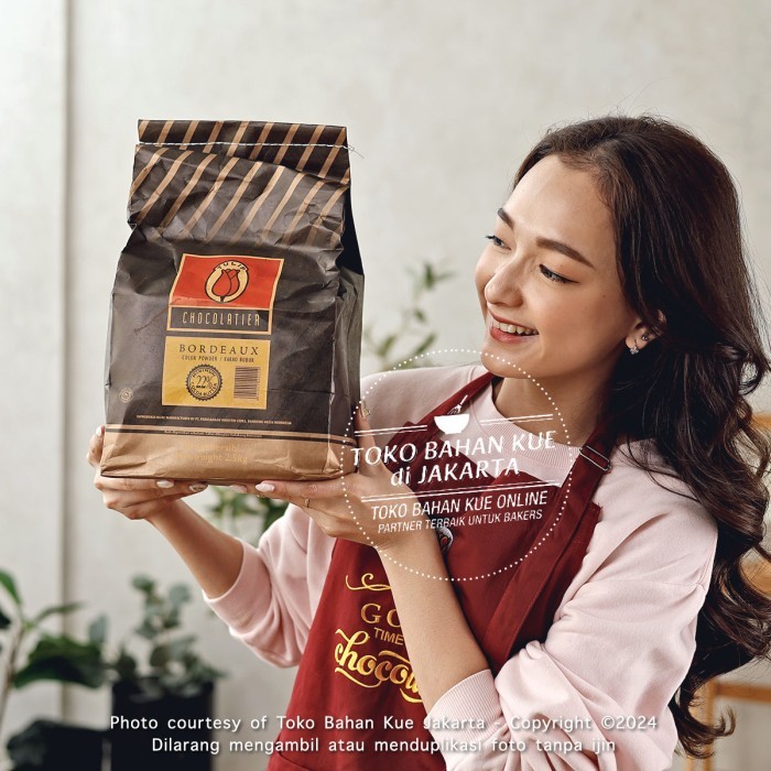 

Tulip BORDEAUX Cocoa Powder 2,5kg Sak Bubuk Cokelat Murni Pure Cacao