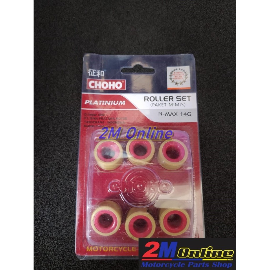 Mimis Roller Set Nmax 14Gr Choho Platinum Barang Langka