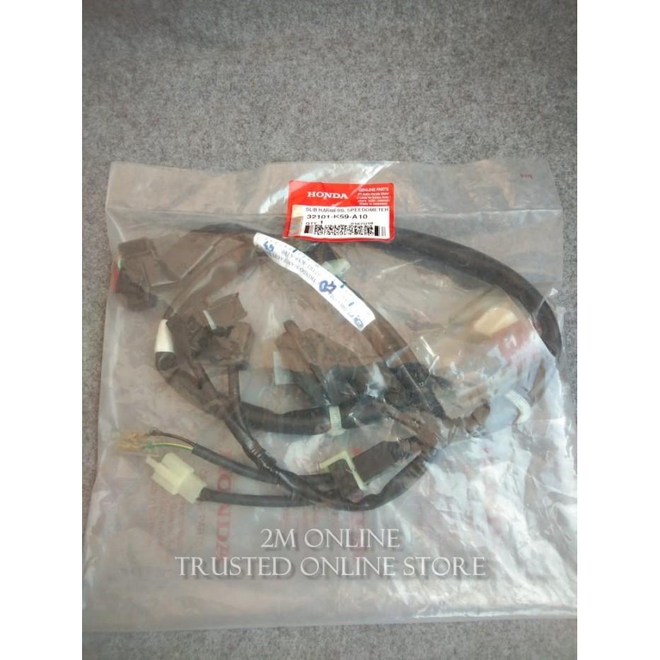 Kabel Body Speedometer Vario 150 Ori Ahm 32101-K59-A10 Barang Langka