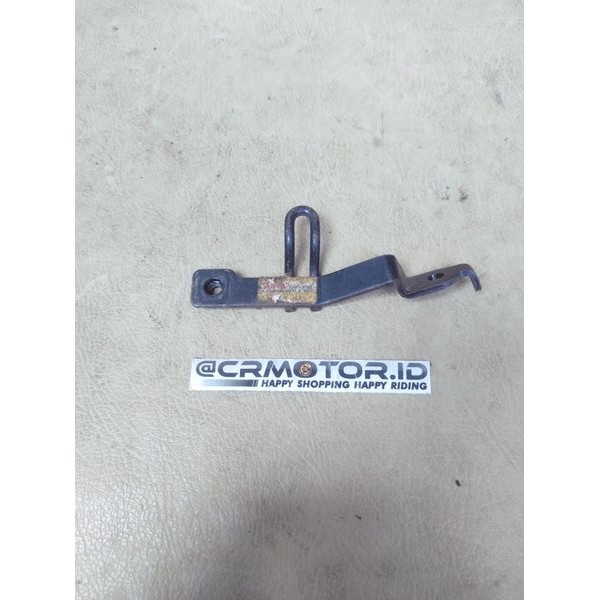 Klem Kleman Dudukan Braket Breket Bracket Selang Master Kaliper Rem Depan Honda Supra X 125 Helm In 