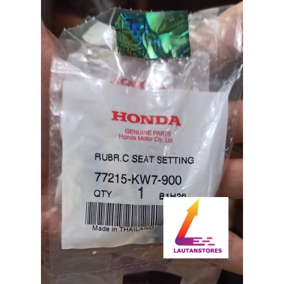 77215-Kw7-900 Impor Karet Bantalan Ganjal Ganjel Jok Sadel Barang Langka