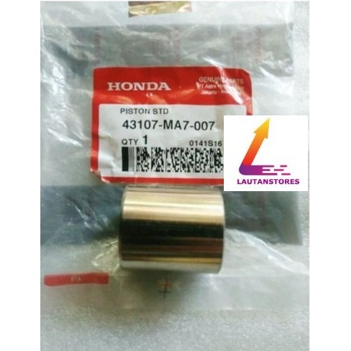 43107-Ma7-007 Piston Std Kaliper Cakram Belakang Supra X 125 Helm In Batman Cb Cbr Cs1 Sonic Blade G