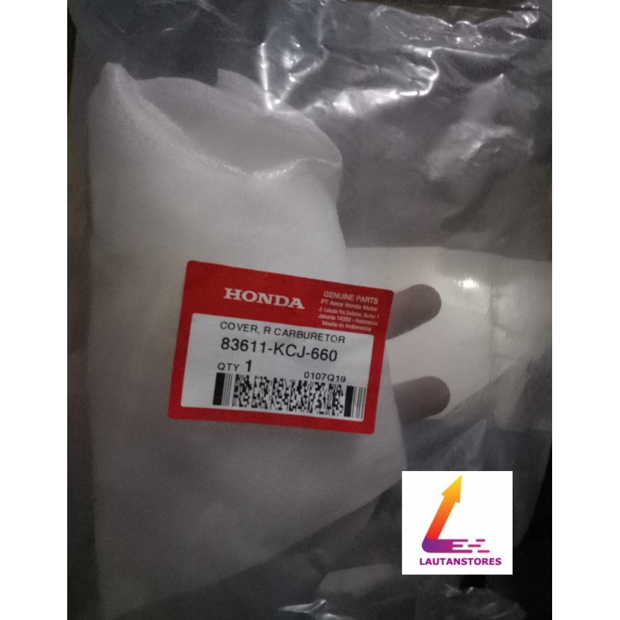 83611-Kcj-660 Cover Tutup Kanan Karburator Chrom Krom Tiger Revo Barang Langka