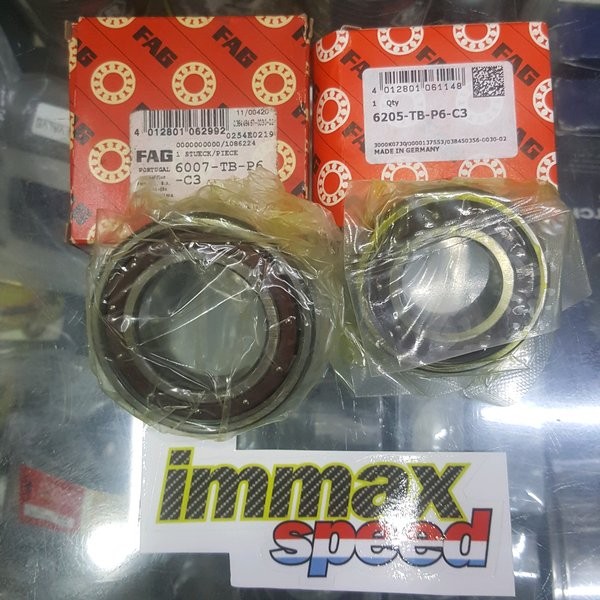 Bearing Fag 6205 6007 Tbp63 Keramik Kruk As Smash Shogun 125 Spin Skywave Beat C3 C4 Hi Speed Ker As