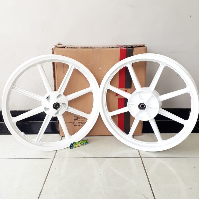 Velg Racing Ninja 150 R Rr Ring 17-185 215 Vrossi Sprint Dragon Putih Barang Langka