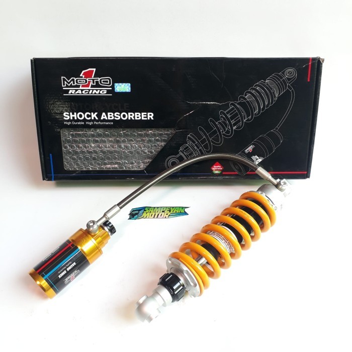 Shock Sok Skok Belakang Tabung Kawasaki Ninja 150 R Kuning Moto 1 Barang Langka