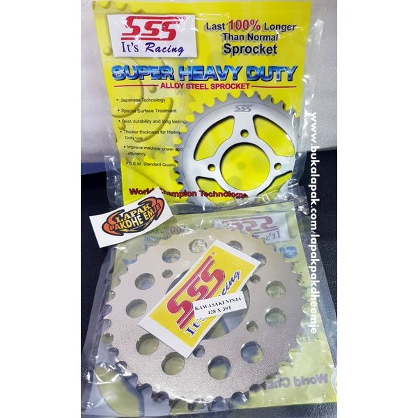 Ger Sss 428 39 Gear Belakang Sss 428 39 Ninja R Ninja Rr Sss Original  Barang Langka