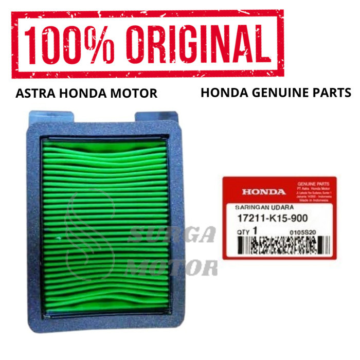 Busa Filter Udara Cb150R . New . Saring Udara Cb 150R Asli Ori Honda Barang Langka