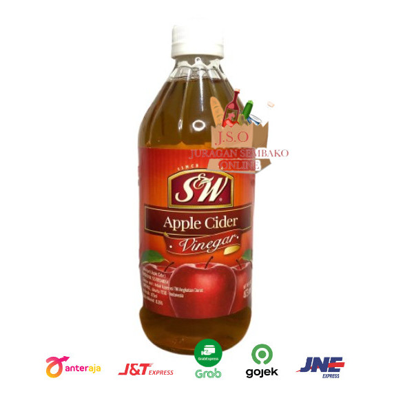 

SW Cuka Apel Cider / Apple Cider Vinegar 473 ml