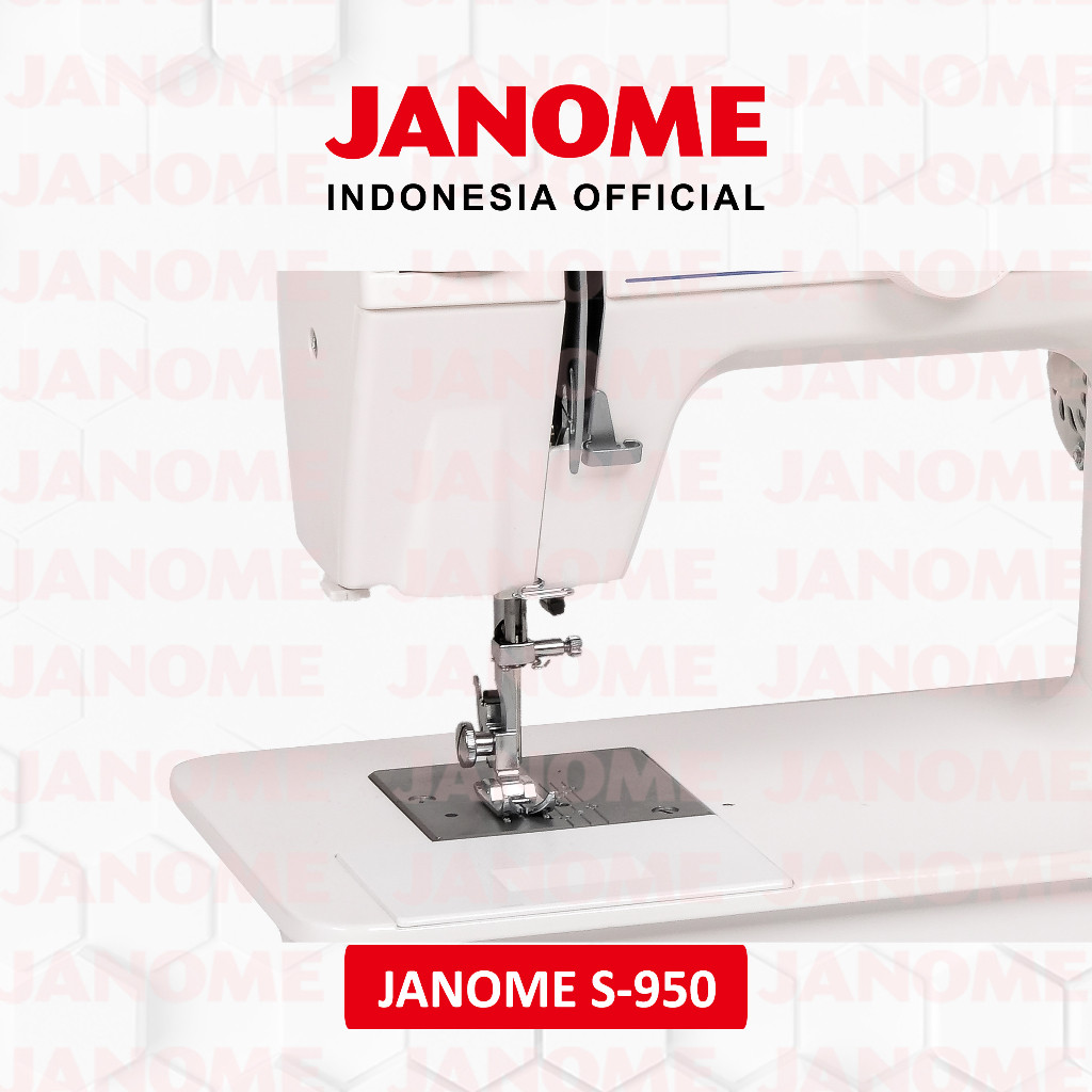 Mesin Jahit Flatbed JANOME S-950 Japan Quality Garansi Resmi