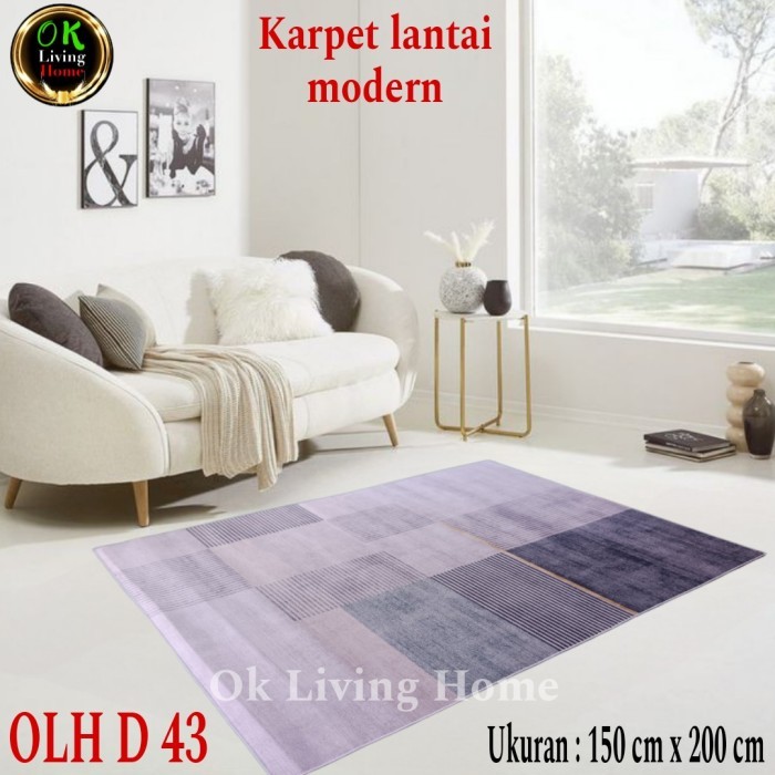 Karpet Lantai 150X200, Karpet Modern , Karpet Permadani