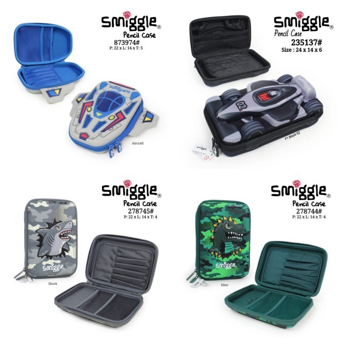 

Pencil Case Smiggle Boys / Tempat Pensil