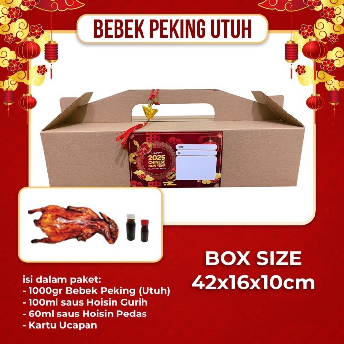 

Hampers Imlek Bebek Panggang (Utuh) Best Quality