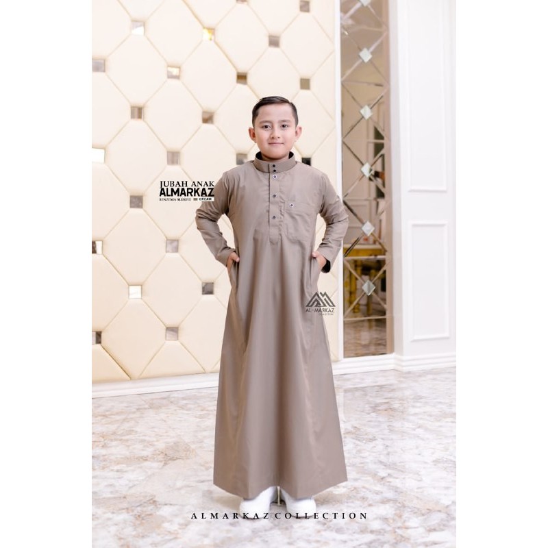 Promo Jubah Pria Muslim Premium Slimfit Anak "Benzema Series 2"