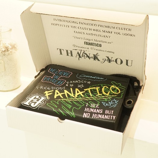 

TERLARIS FANATICO - CLUTCH GRAFITY / CLUTCH BAG / TAS TANGAN / TAS CLUTCH /HANDBAG/TAS PRIA DAN