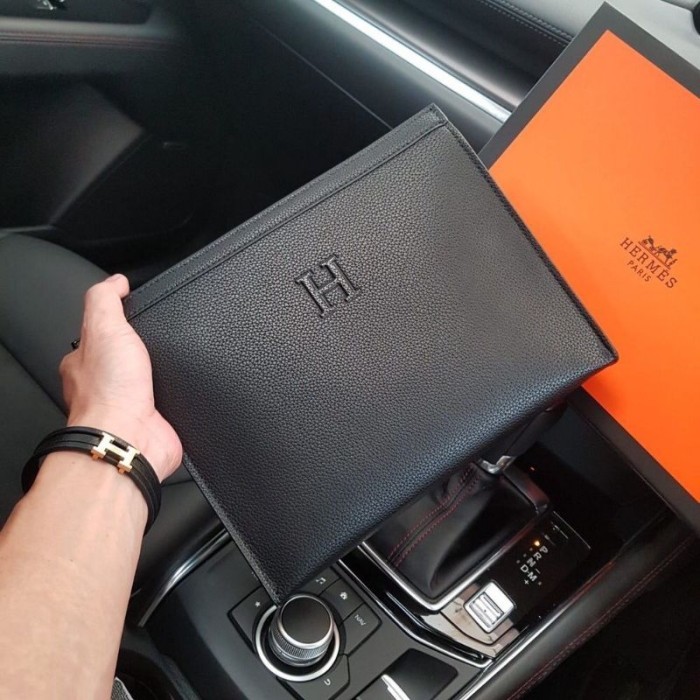 

TERLARIS CLUTCH H.M.S TOILETRY HANDBAG TAS TANGAN PREMIUM QUALITY UNISEX MURAH!!! MURAH